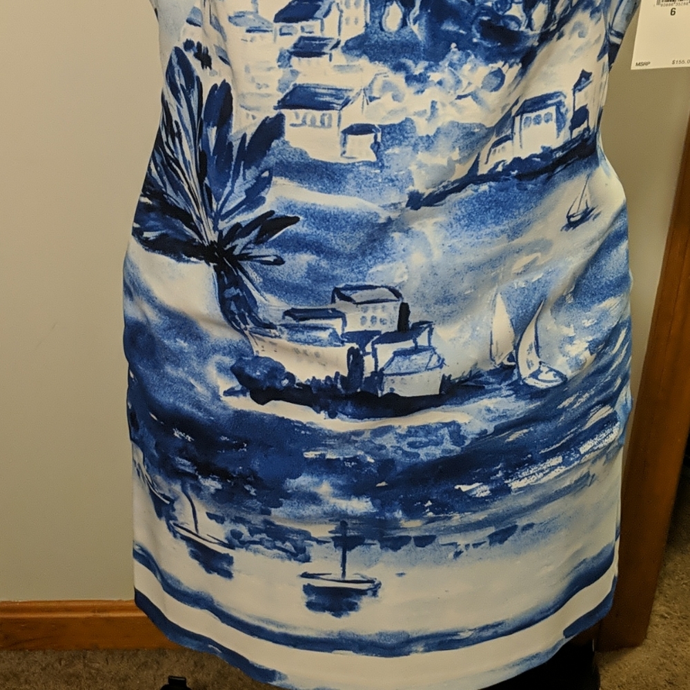 NWT RL print dress - Picture 2 of 6